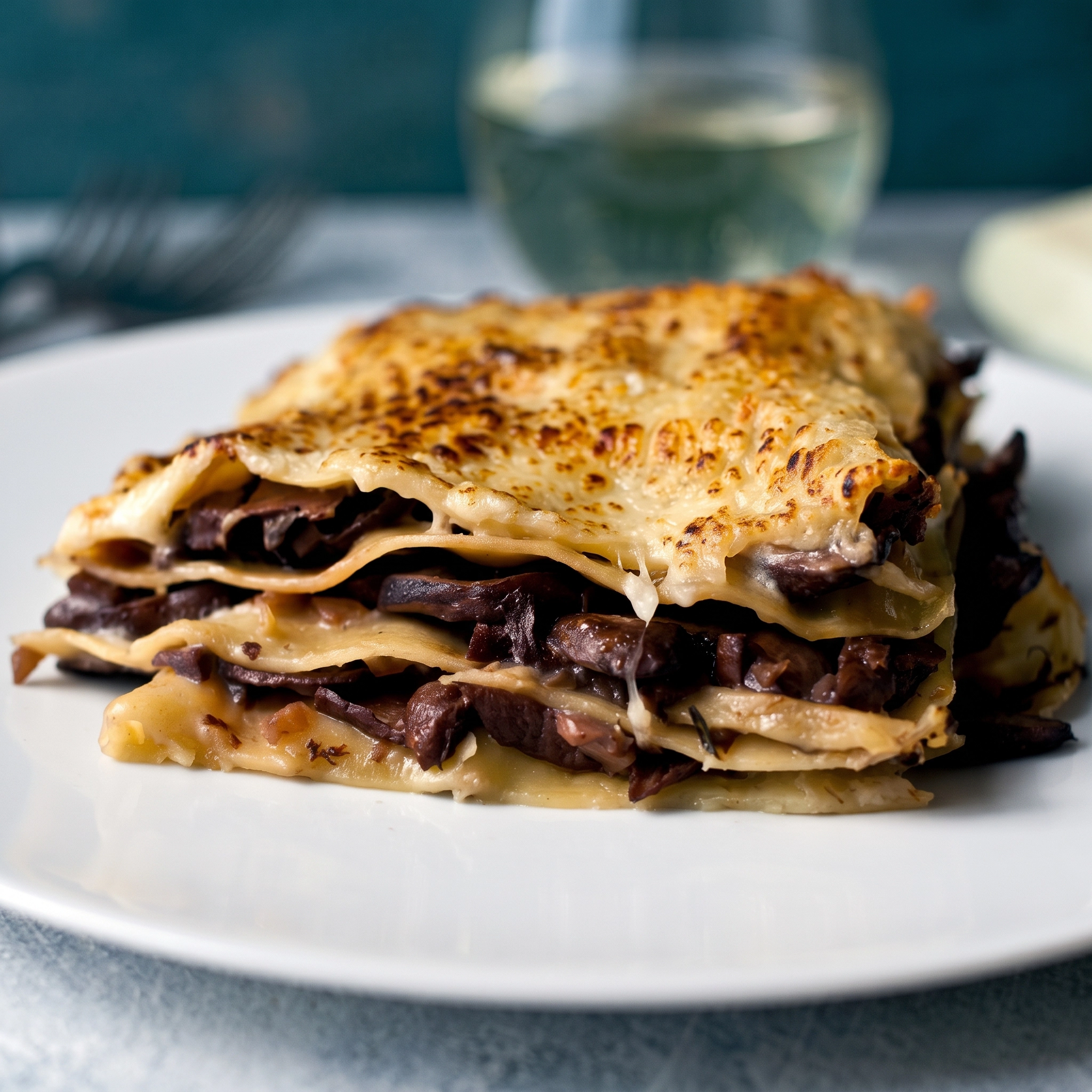 Lasagna de Hongos